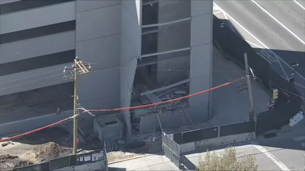 Parking Garage Collapse in South Philadelphia